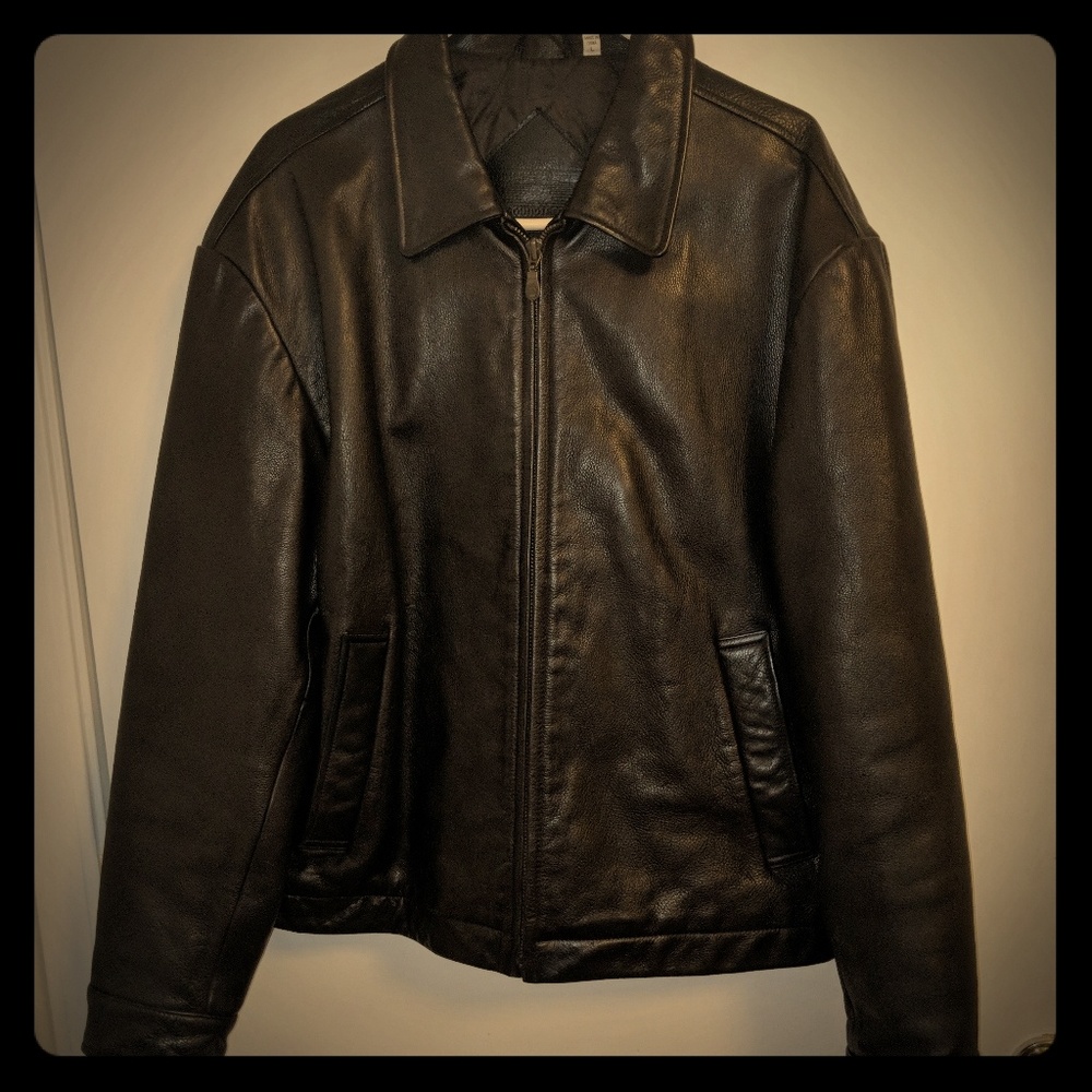 Roundtree and Yorke Men's genuine leather jacket